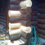 Log Replacement After | Log Home Restoration | Builder | Repair | West Coast Restoration